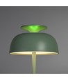 Genopladelig LED skrivebordslampe med white noise - Neutral hvid + RGB, grøn, inkl. lyskilde