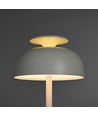Genopladelig LED skrivebordslampe med white noise - RGB+W, neutral hvid, transportabel