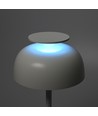 Genopladelig LED skrivebordslampe med white noise - RGB+W, neutral hvid, transportabel