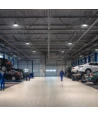 100W/150W/200W PLATEO 4 LED high bay, 155lm/W - IP65, 6500K, 0-10V dæmpbar, IK09, sort hus