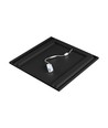 40W Algine Line CCT LED panel - Sort, justerbar lyskulør, 230V