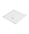60x60 LED panel, 40W - CCT, indbygningspanel, hvid kant