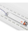 120cm 28W Limea Comfort LED armatur - 3CCT, UGR19, IP20, hvid, 1200x170x60mm