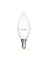 E14 6W LED kertepære - C37, neutral hvid