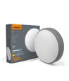 Loftslampe med bevægelsessensor - 20W, 5CCT, hvid kant