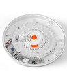 Loftslampe med bevægelsessensor - 20W, 5CCT, hvid kant