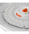 Loftslampe med bevægelsessensor - 20W, 5CCT, hvid kant