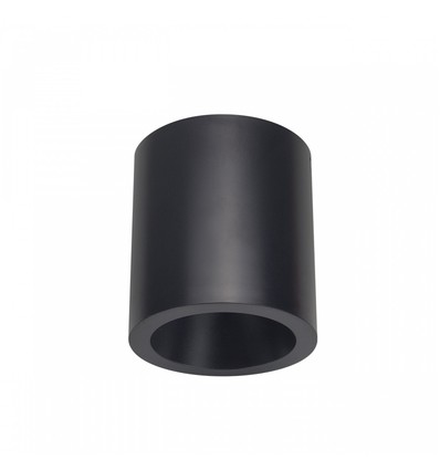 7W LED påbygningsspot, CCT - 3 lyskulør, Ø9cm, sort, UGR19, 45° spredning