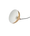 BIRK Messing Ø19cm pendel - E27 fatning, 2m ledning, Metal / Træ