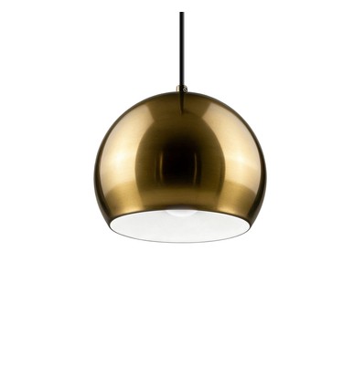 Messing Ø20cm pendel - E27 fatning, 2m ledning, Metal