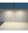 3 stk. Reco68 møbelspot dæmpbar, mat hvid - Vælg RF/WiFi/Zigbee strømforsyning (fjernbetj. medfølger)