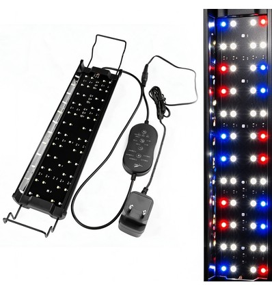 60-80cm terrarie lampe UVA/UVB - 12,6W, til reptiler mm.