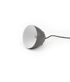 Grå Ø16cm pendel - E27 fatning, 2m ledning, Metal / Træ
