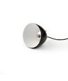 Sort Ø16cm pendel - E27 fatning, 2m ledning, Metal / Træ