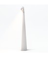 Genopladelig LED bordlampe - Hvid, inde/ude, 3-trins dæmpbar, IP44, 40 cm