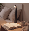Genopladelig LED bordlampe - Sort, inde/ude, 3-trins dæmpbar, IP44, 40 cm