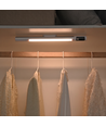 Genopladelig skabsbelysning - 38cm, hvid, PIR sensor, CCT, LCD display