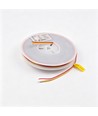 5m 9W/m CCT LED strip RA95 - 24V DC, 400 LED pr. meter, 8mm bred, 2m kabel