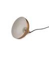 BIRK Børstet Messing Ø19cm pendel - E27 fatning, 2m ledning, Aluminium