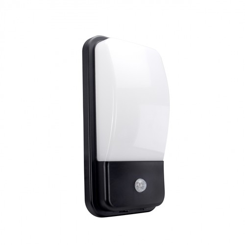20W LED væglampe med sensor - 4000K, IP54, bevægelsessensor, udendørs