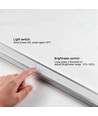120cm LED touch skabsbelysning - Til indbygning, 12V DC, 8W
