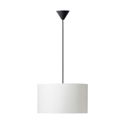 Uptown Castillo Pendel Ø45 cm - Nielsen Light, Hvid m/Sort ledning