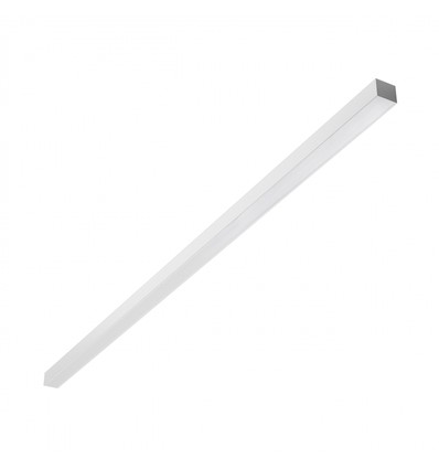150cm Kontorlampe, 50W, CCT - 3 lyskulører, UGR19, 5 års garanti, hvid
