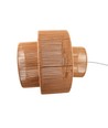 Brun Ø40cm pendel - E27 fatning, 2m ledning, papirsnor
