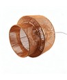 Brun Ø40cm pendel - E27 fatning, 2m ledning, papirsnor