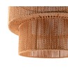 Brun Ø40cm pendel - E27 fatning, 2m ledning, papirsnor