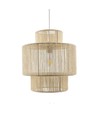 SNOR Beige Ø30cm pendel - E27 fatning, 2m ledning, flettet papirsnor
