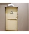 10W LED udendørs væglampe med PIR sensor - Hvid, 4000K, Cree chip