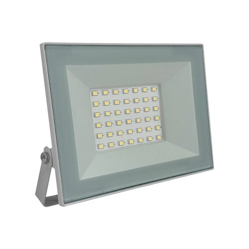 30W LED projektør - Hvidt hus, 6500K