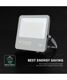 V-Tac 100W LED projektør - 185lm/W, Cree chip, sort hus, 6 års garanti