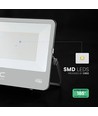 200W LED projektør - 185lm/W, CREE chip, 4000K, sort, 6 års garanti
