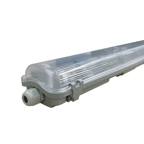 V-Tac 120cm vandtæt T8 LED armatur - Til 2x 120cm LED rør, IP65