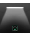 V-Tac 120cm vandtæt T8 LED armatur - Til 2x 120cm LED rør, IP65