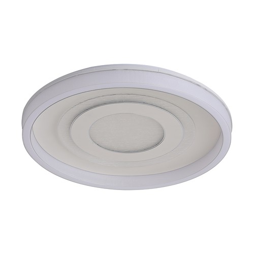 V-Tac 2x40W dekorativ LED loftslampe - Dæmpbar, 3-i-1, fjernbetjening, hvid