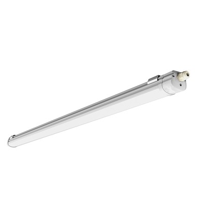 150cm 48W vandtæt komplet LED armatur - 120lm/W, CCT