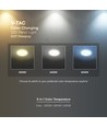 V-Tac 22W rundt LED indbygningspanel - CCT, Cree chip, 6 års garanti