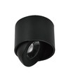 12W LED påbygningsspot - IP44, sort, CCT, Cree chip