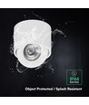 V-Tac 18W LED påbygningsspot - IP44, Cree chip, 3-i-1 CCT, hvid