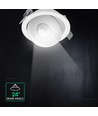 V-Tac 12W LED COB downlight CCT - IP44, Cree chip, hvid