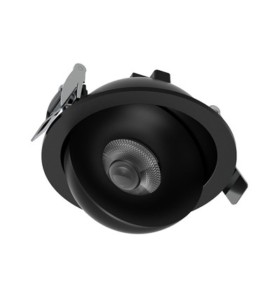 V-Tac 18W LED downlight - IP44, CCT, Cree chip, sort
