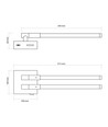 10W LED loftlampe - Hvid, CCT