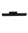 30/28/25W 1-faset LED lysskinne - 60 cm, Sort, 1F2W