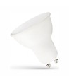 Spectrum GU10 9W LED pære - Kold hvid, mat glas