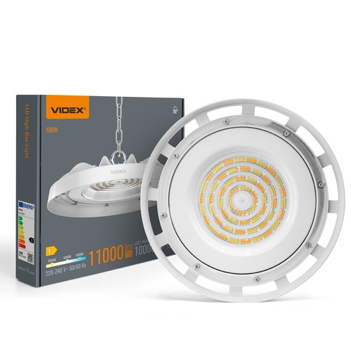 100W LED high bay - CCT, hvid