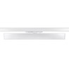 30/28/25W 3-faset LED lysskinne - 60 cm, Hvid