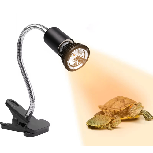 Reptil LED lampe UVB - 5W, klipsholder